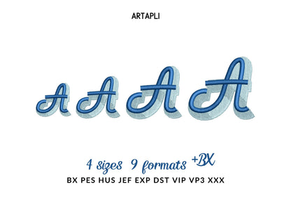 Script Soft Shadow Font