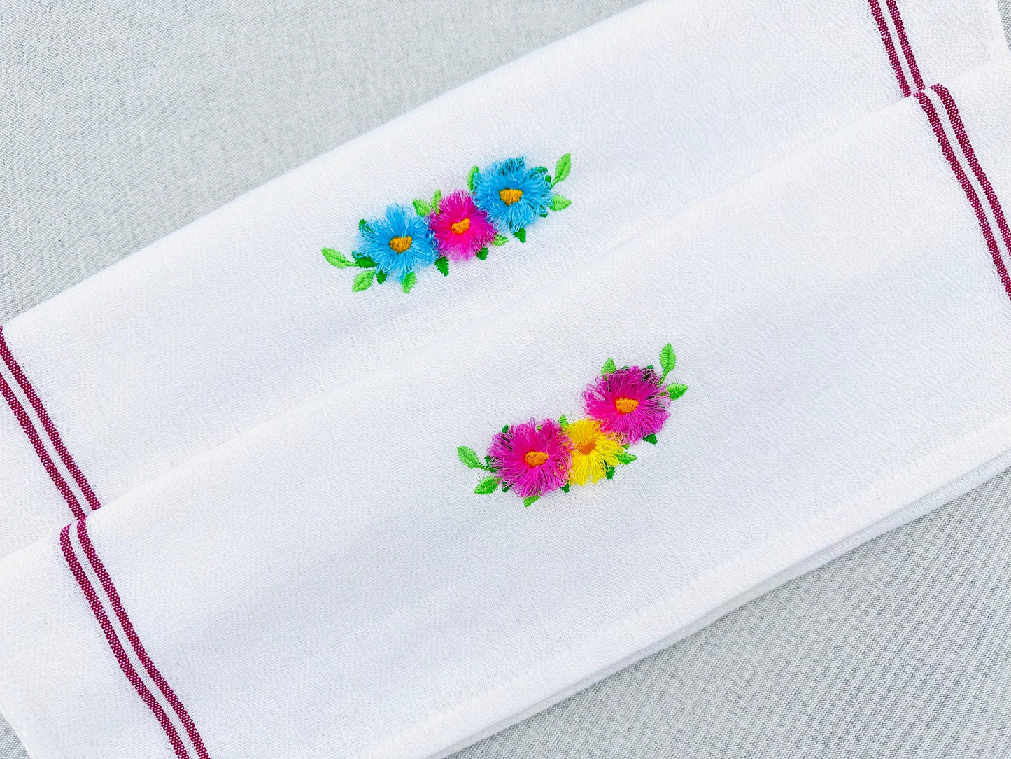 Mini Floral Border Set of 2