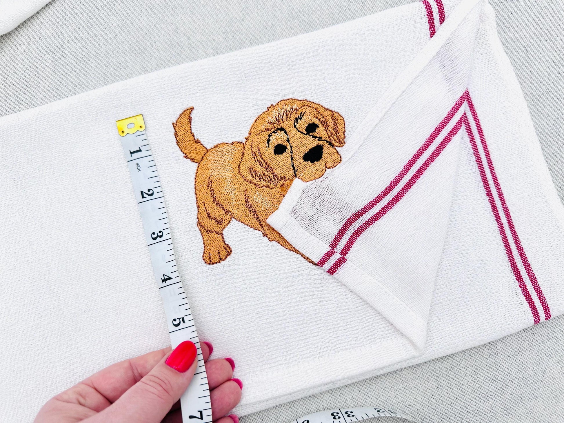 Playing Golden Retriever Puppy – Dog embroidery design by Artapli