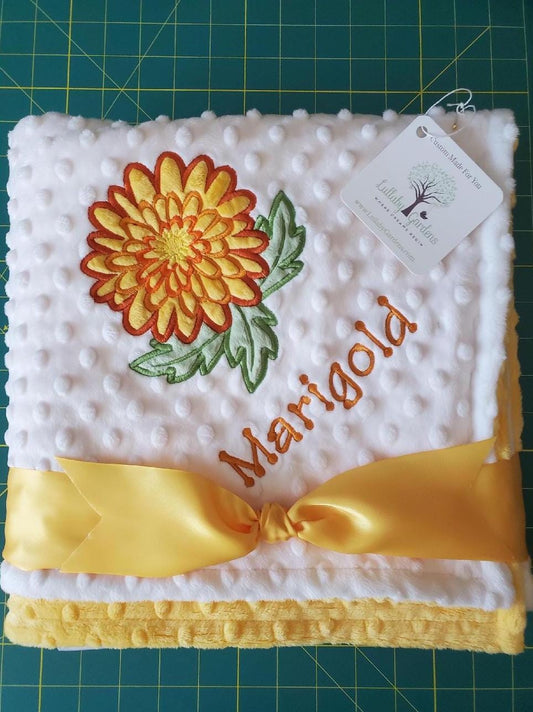 Marigold Flower Applique