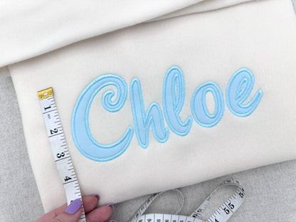 Handwritten Font Applique