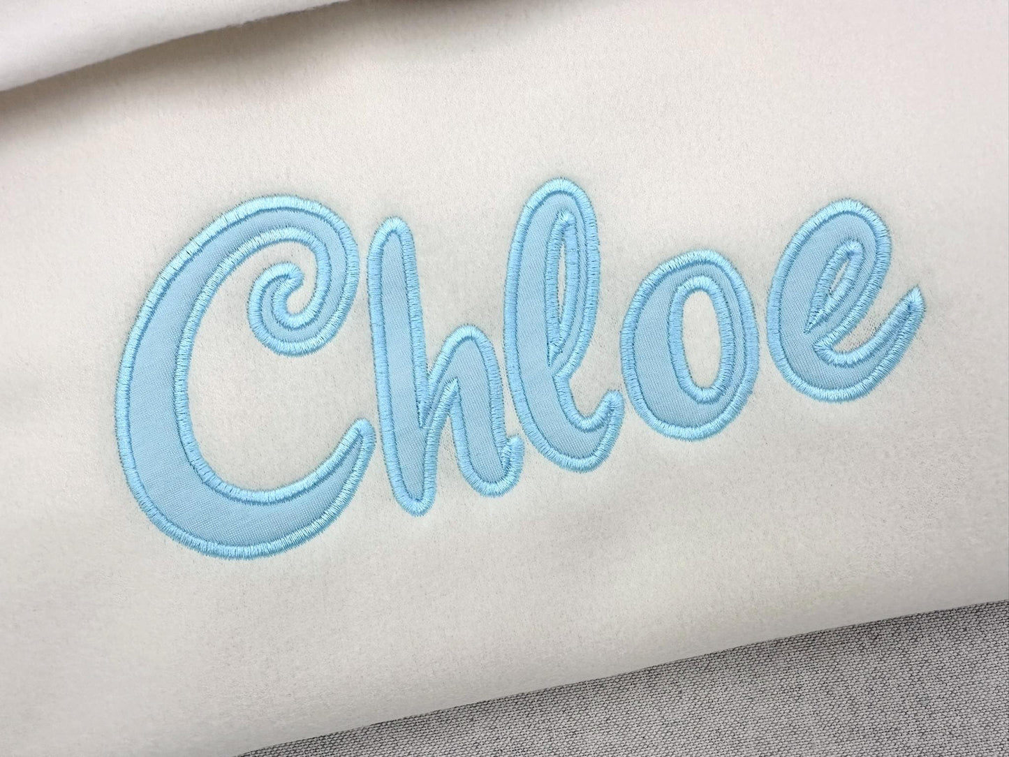 Handwritten Font Applique