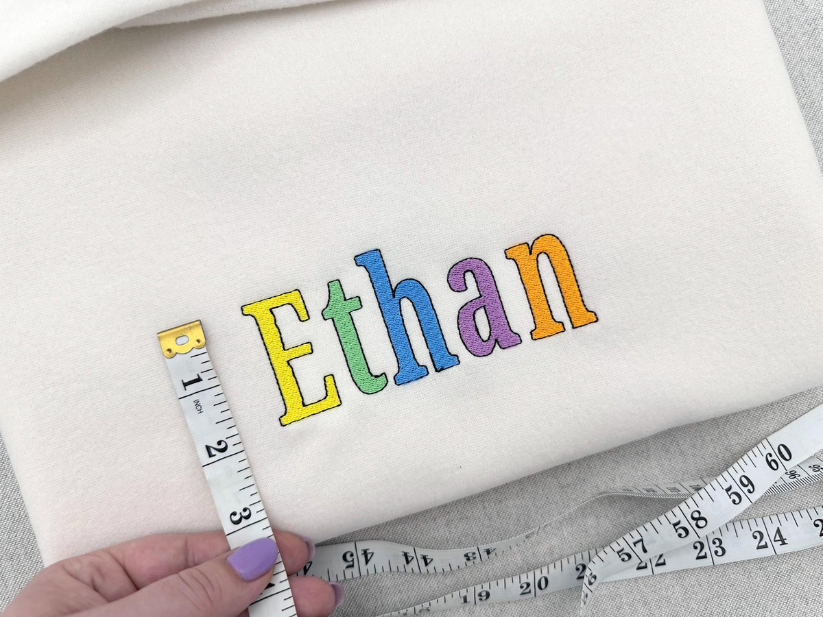 Fill Stitch Block Font Ronny