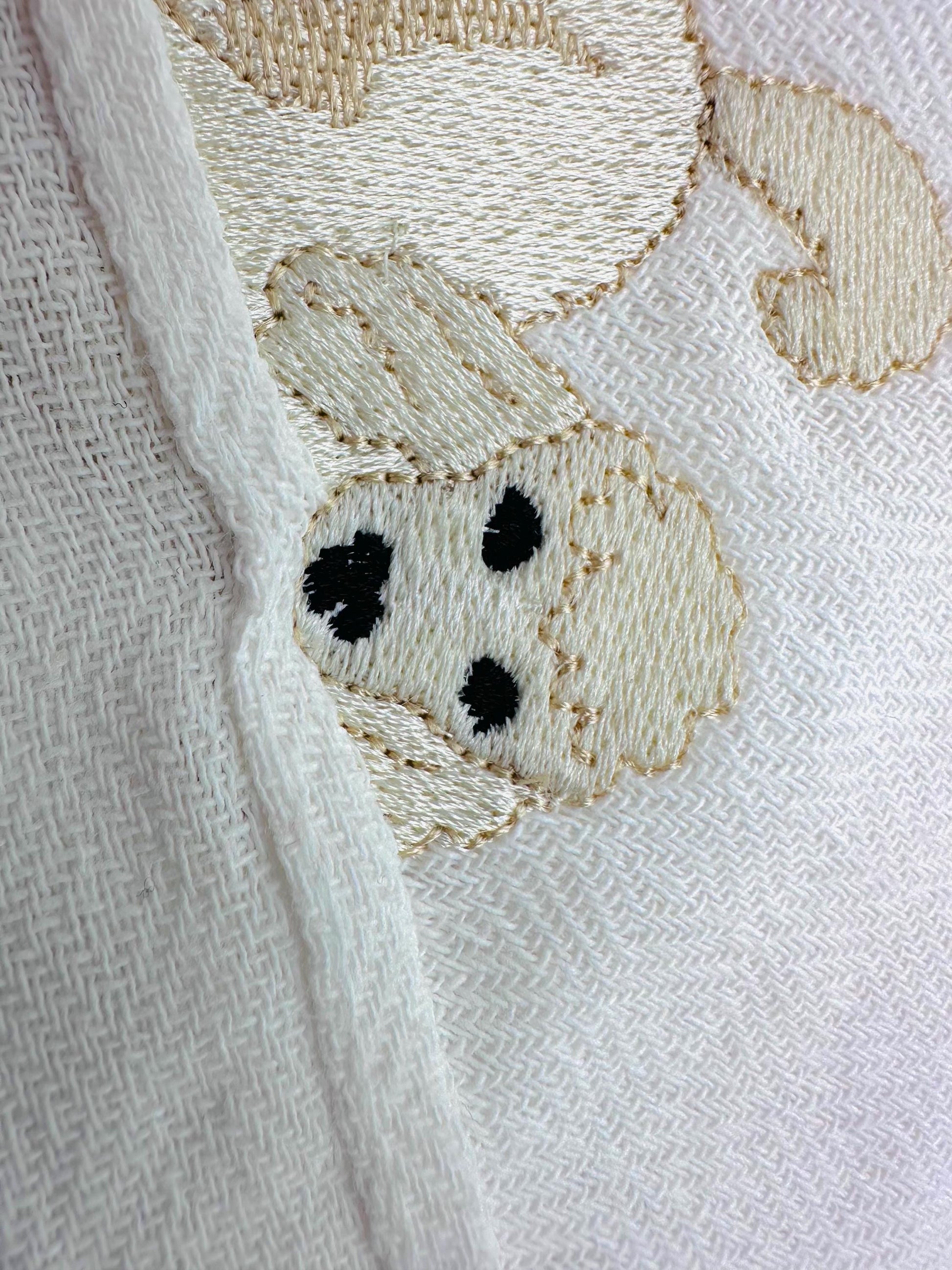 Playing Classic Poodle Puppy Dog Mama kitchen dish towel pet animal kids machine embroidery designs ITH