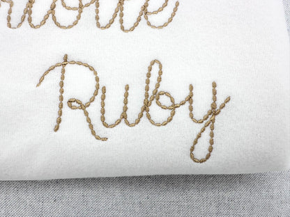 Needlework Script Font