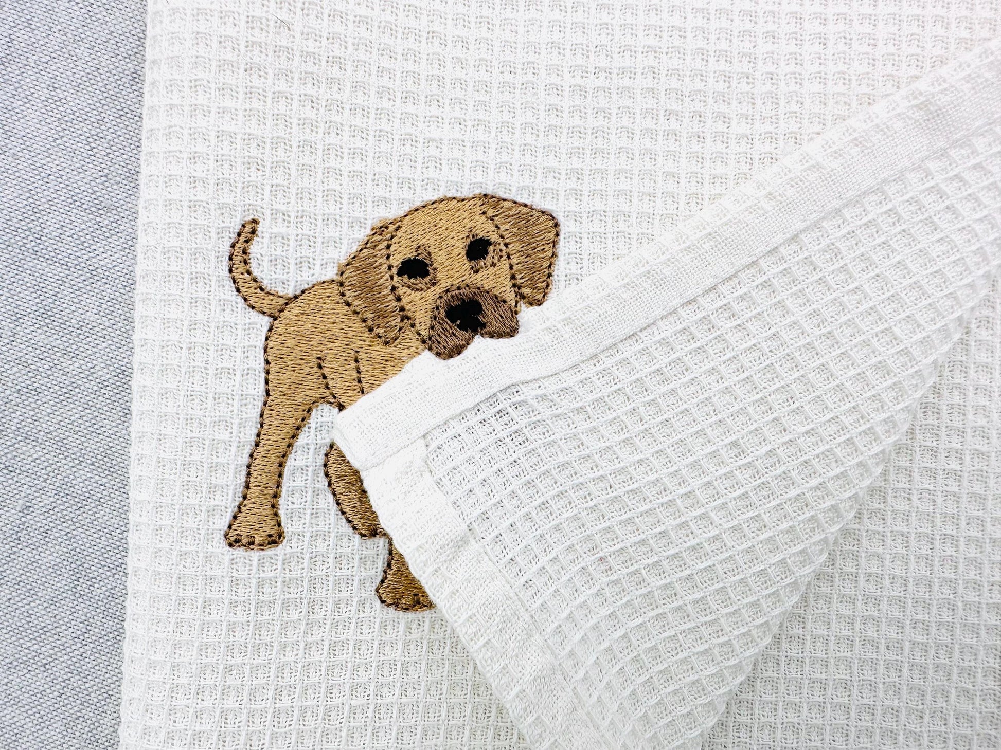 Playing Little Great Dane Puppy Dog Mama kitchen dish towel animal pet kids machine embroidery designs ITH