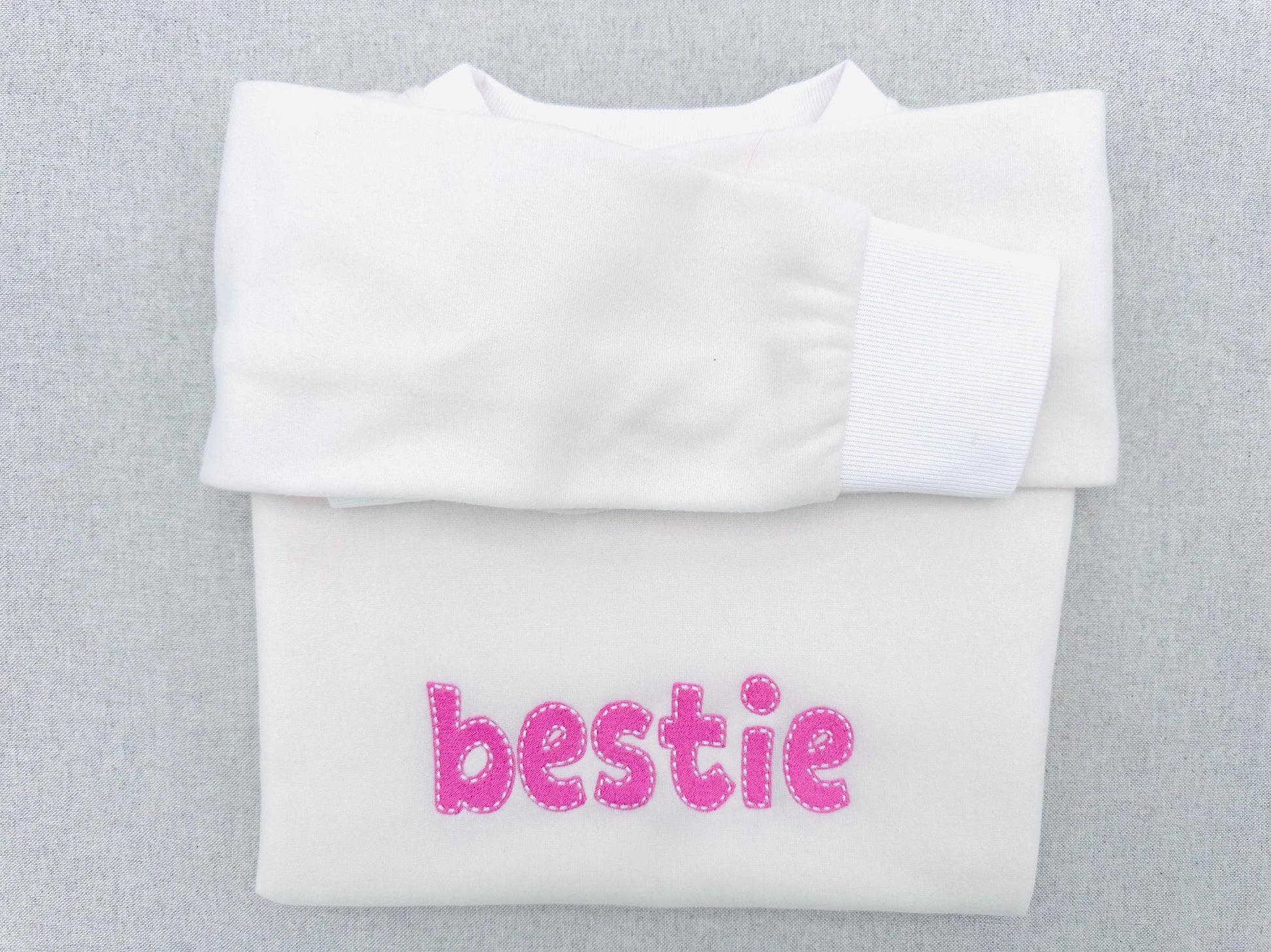 Fill stitch Melany FONT with hand-stitch look top machine embroidery designs kids fancy Alphabet