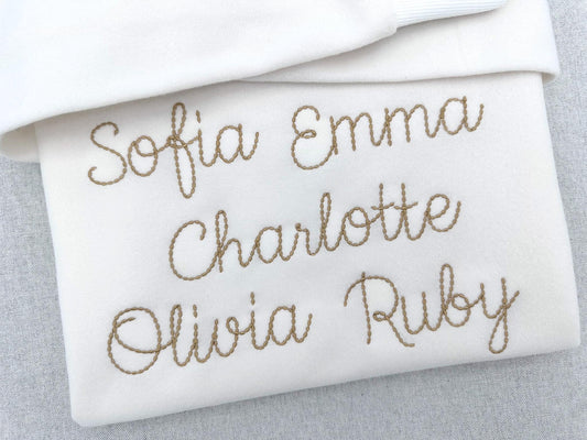 Needlework Script Font