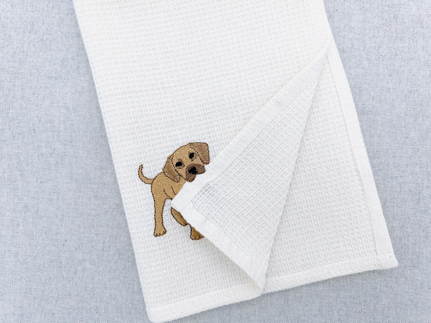 Playing Little Great Dane Puppy Dog Mama kitchen dish towel animal pet kids machine embroidery designs ITH