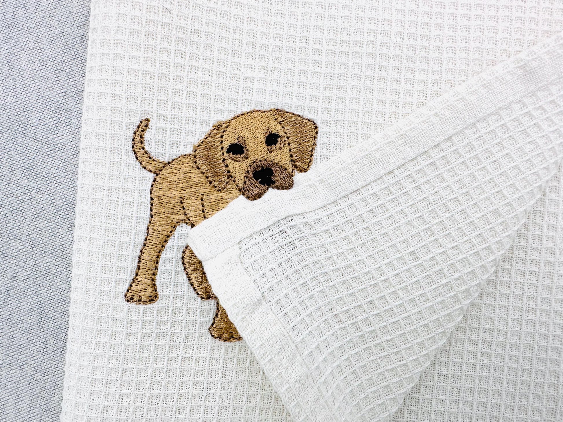 Playing Little Great Dane Puppy Dog Mama kitchen dish towel animal pet kids machine embroidery designs ITH