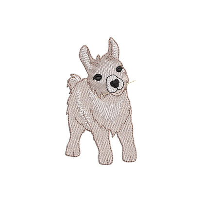 Playing Baby Llama Cria Alpaca kitchen dish towel Farm animal Thief kids machine embroidery designs ITH