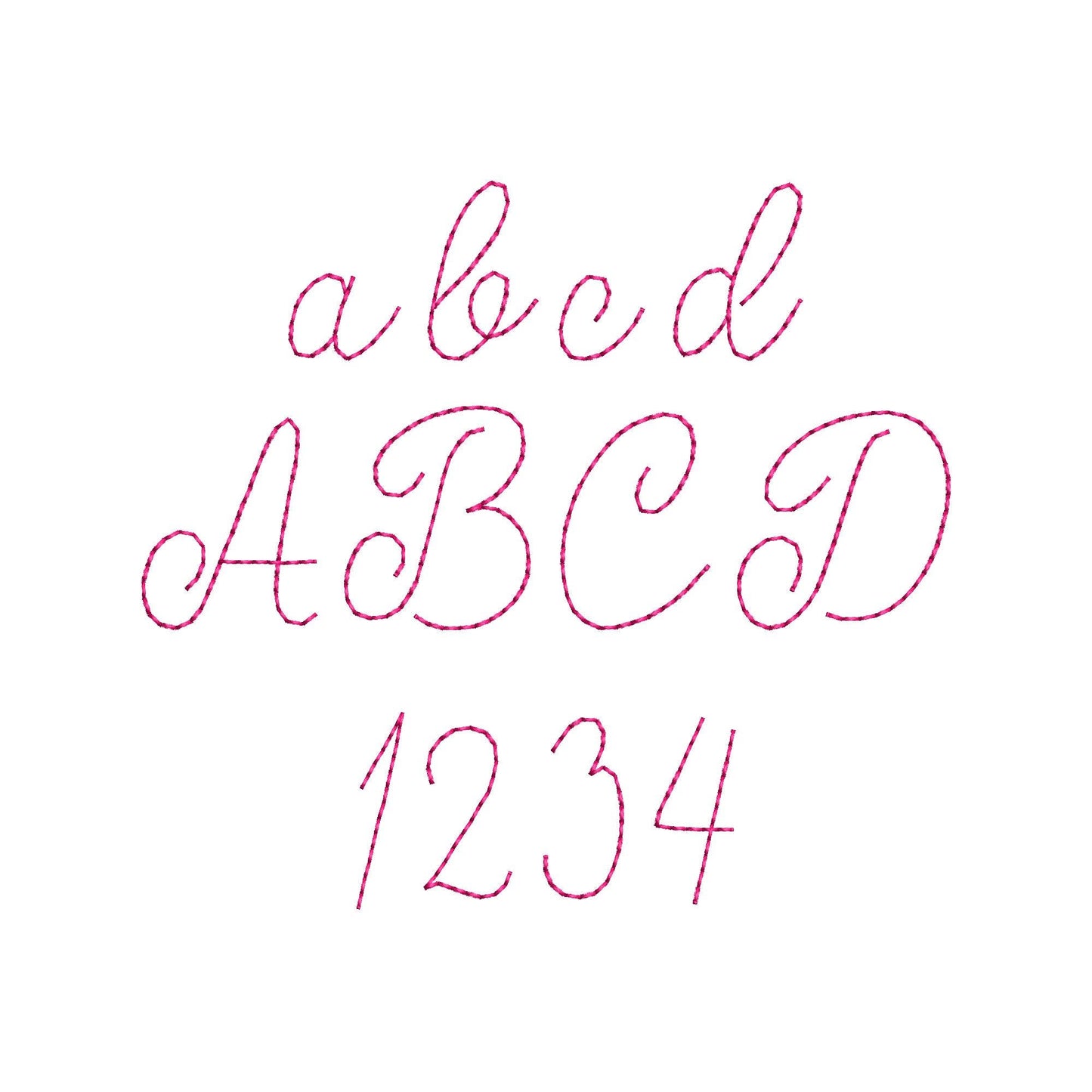 Handwritten Script Font Pretty Bean