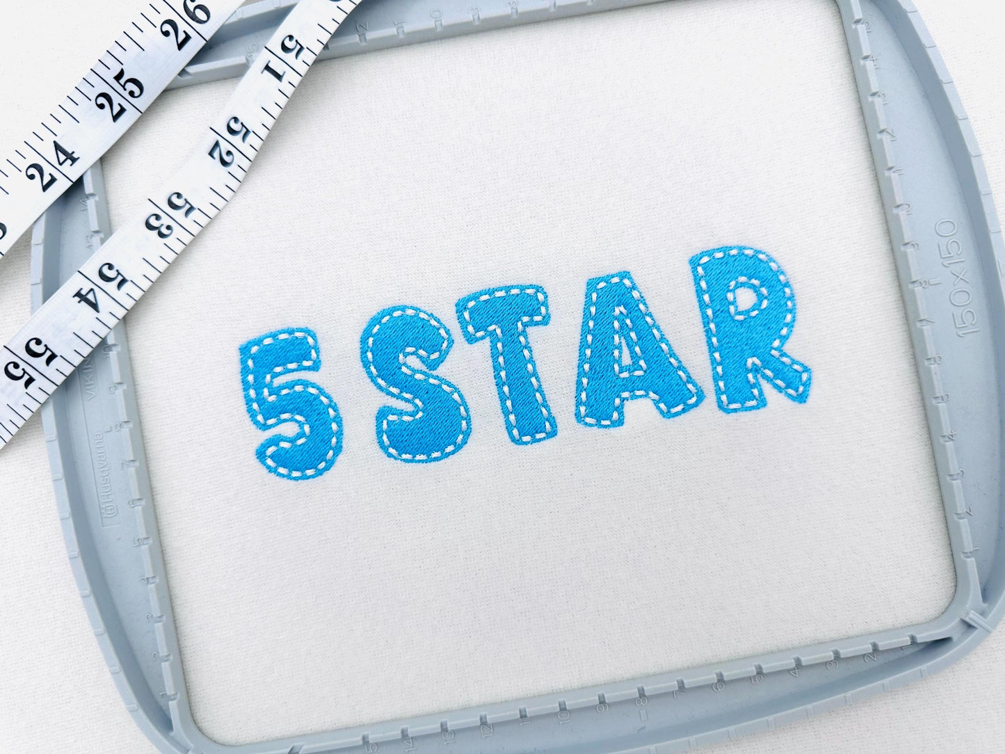 Fill stitch Pop Font with hand-stitch look top machine embroidery designs kids Alphabet