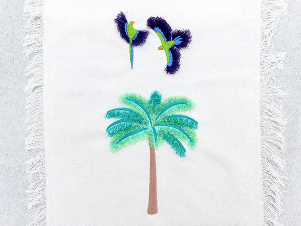 Fringed Fluffy Palm Tree