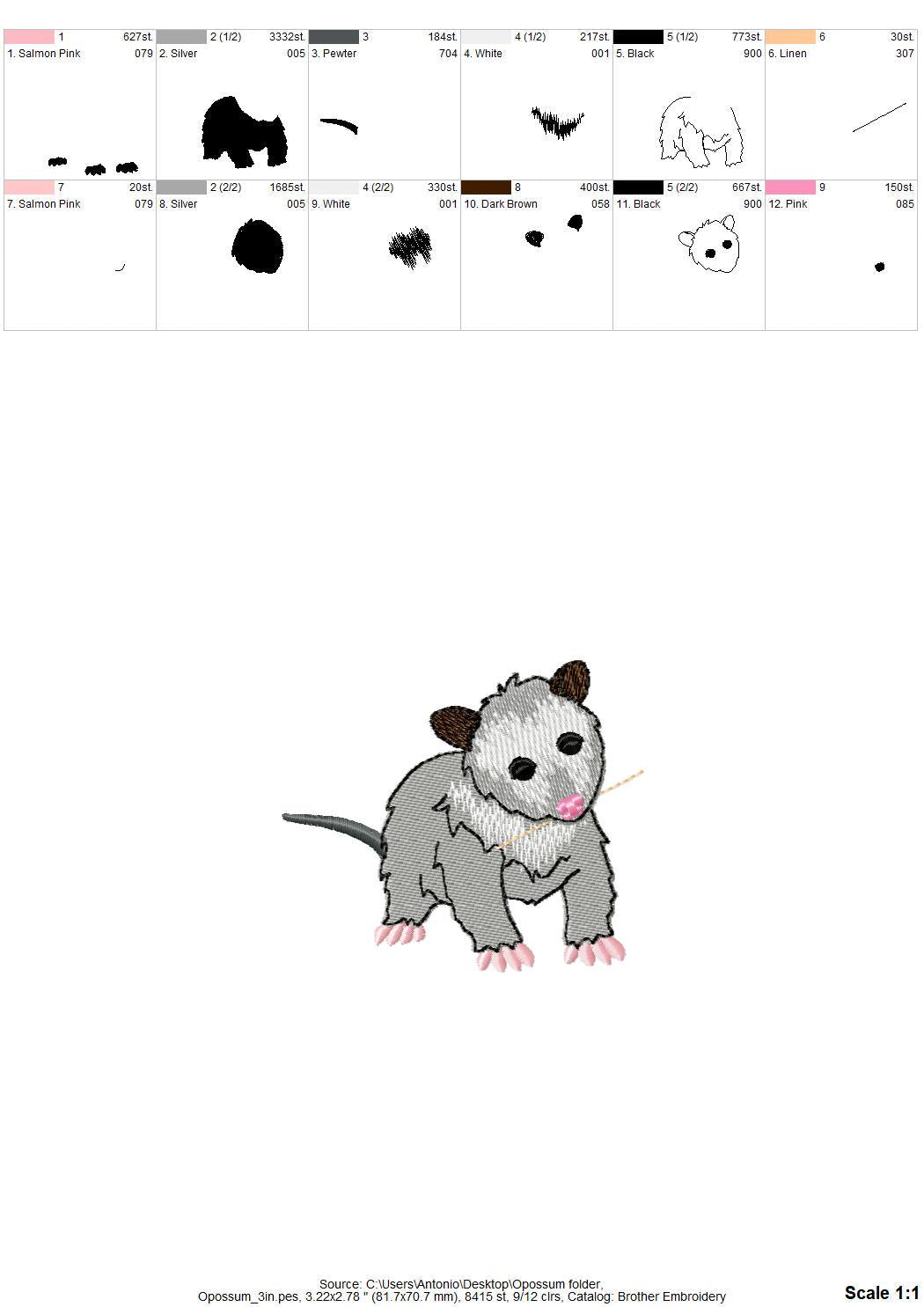 Playing Baby Opossum ITH