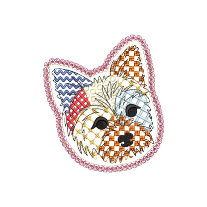 Yorkie Yorkshire Terrier Patchwork