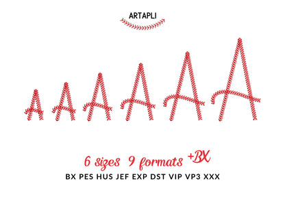 Handwritten Baseball Font