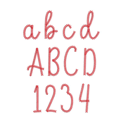 Handwritten Baseball Font