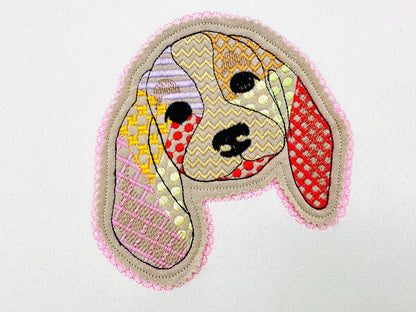 Basset Hound Patchwork