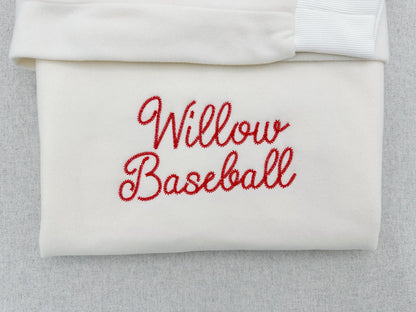 Handwritten Baseball Font