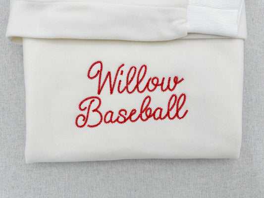 Handwritten Baseball Font