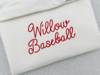 Handwritten Baseball Font