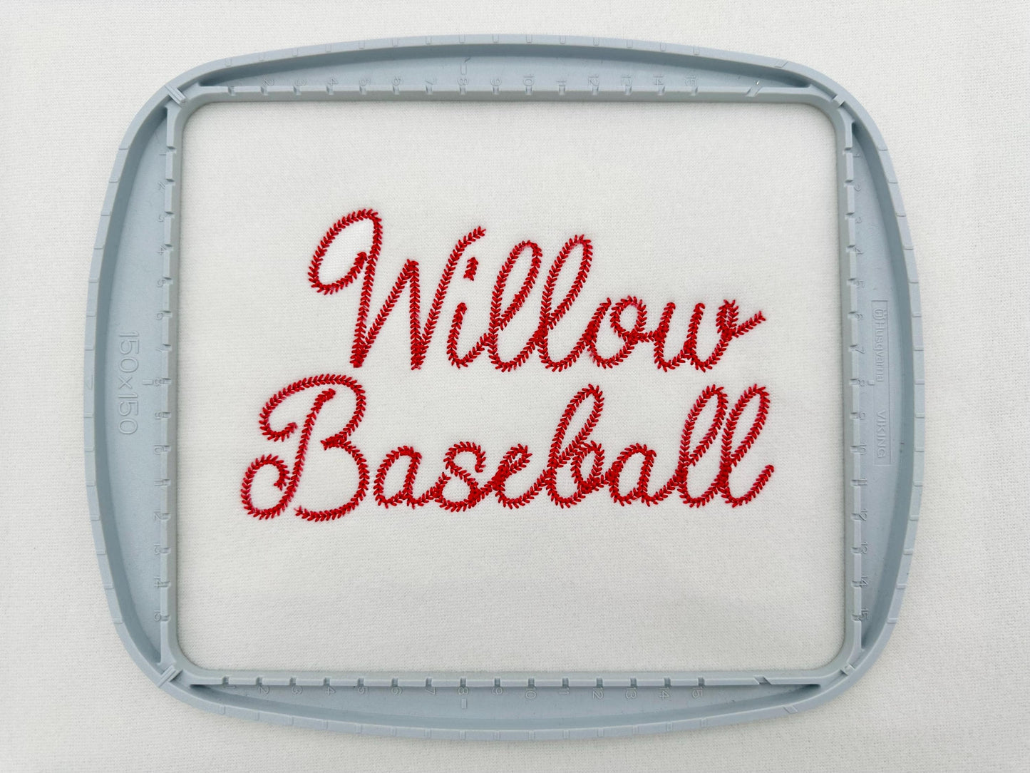 Handwritten Baseball Font