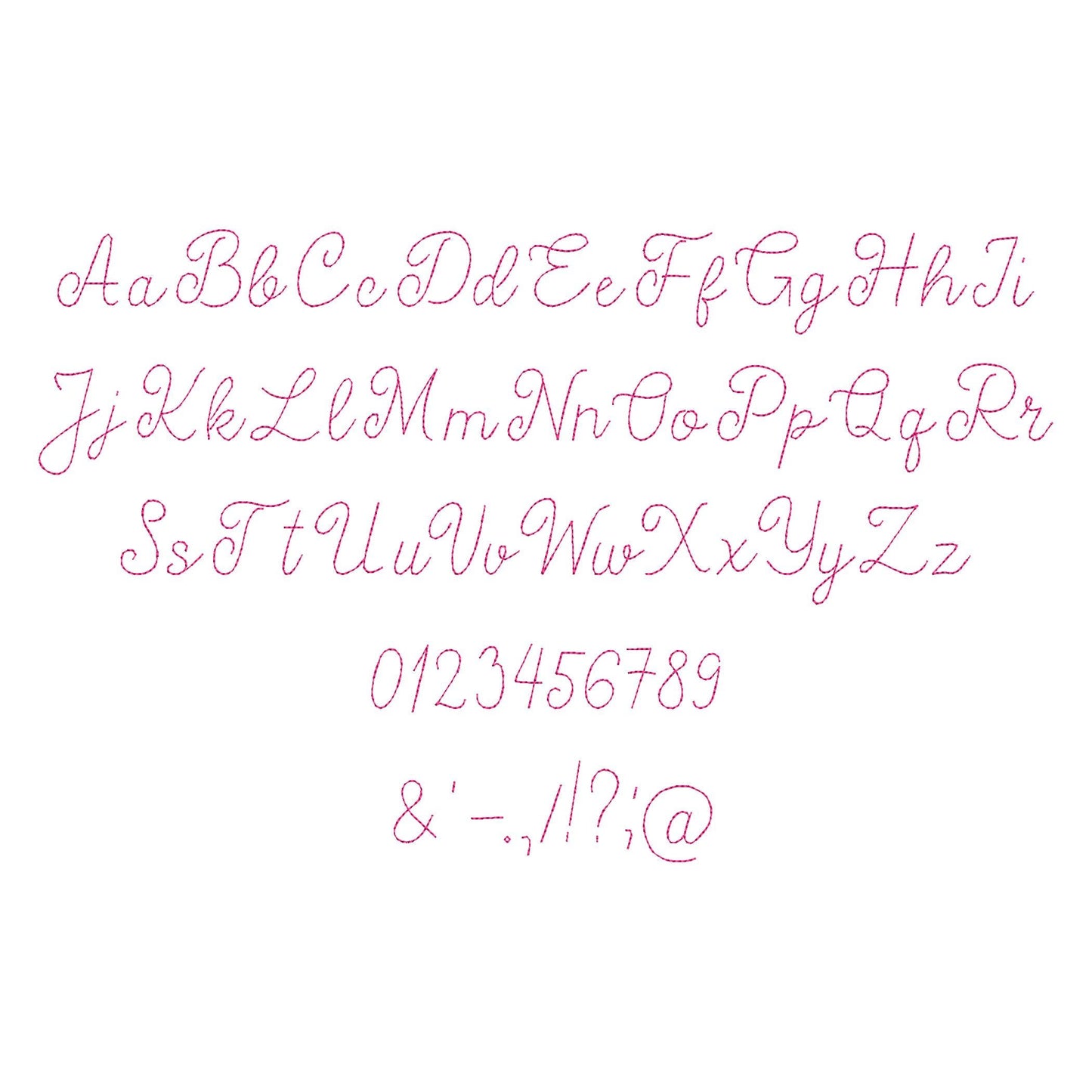Handwritten Script Font Pretty Bean