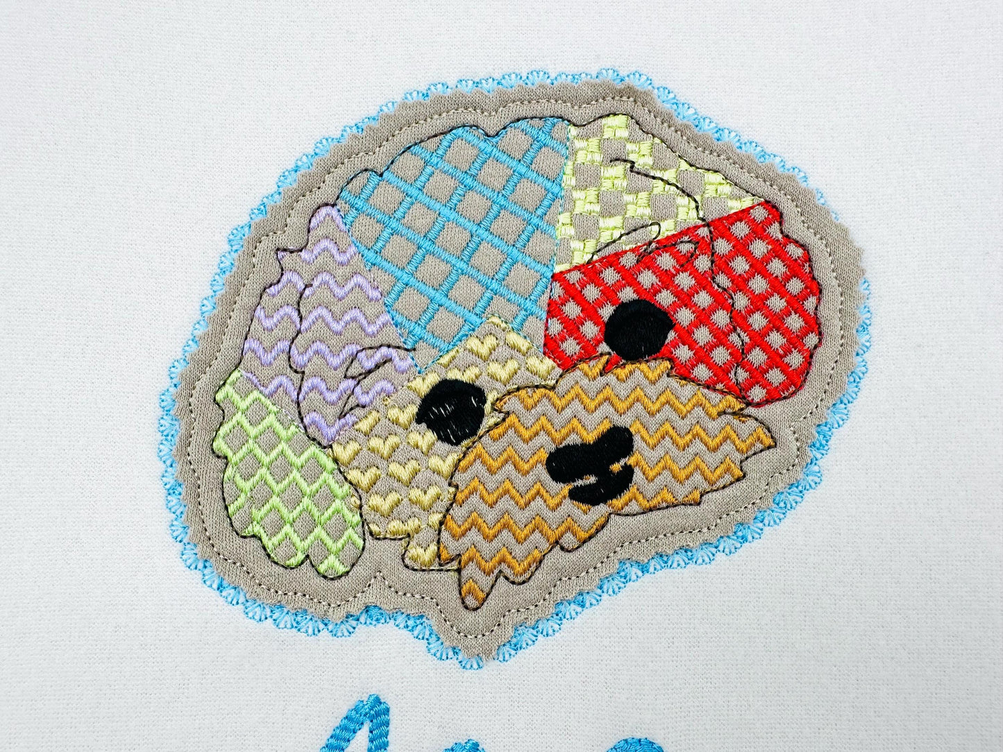 Bichon Frise Patchwork