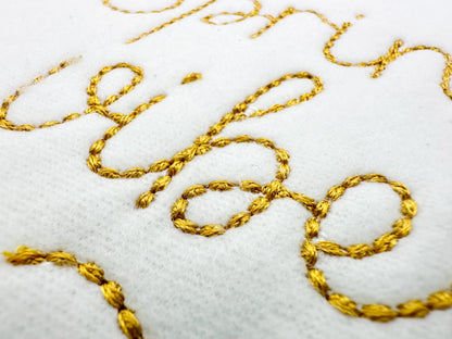 Handwritten script FONT Flow Hand stitch effect bean stitch alphabet monogram machine embroidery designs