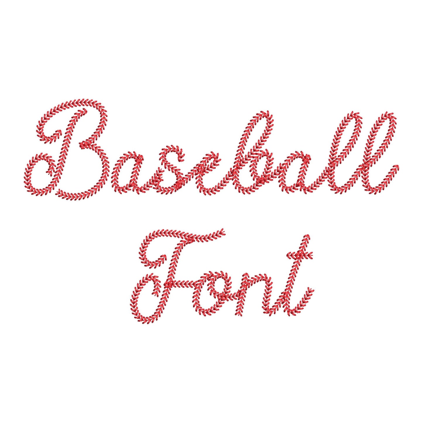 Handwritten Baseball Font