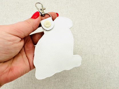 Fringed Turkey Vulture Keychain