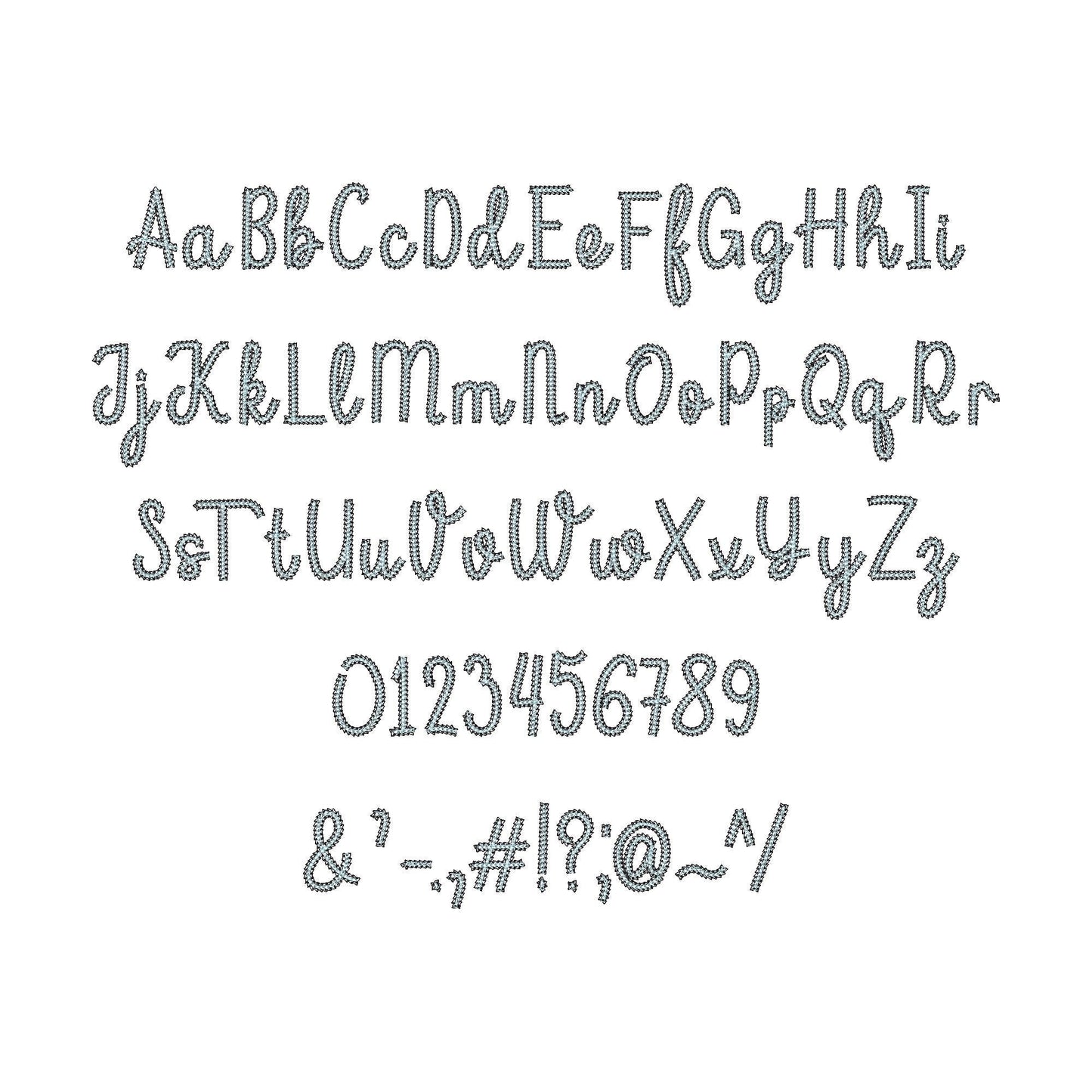 Double Chain Font Spark