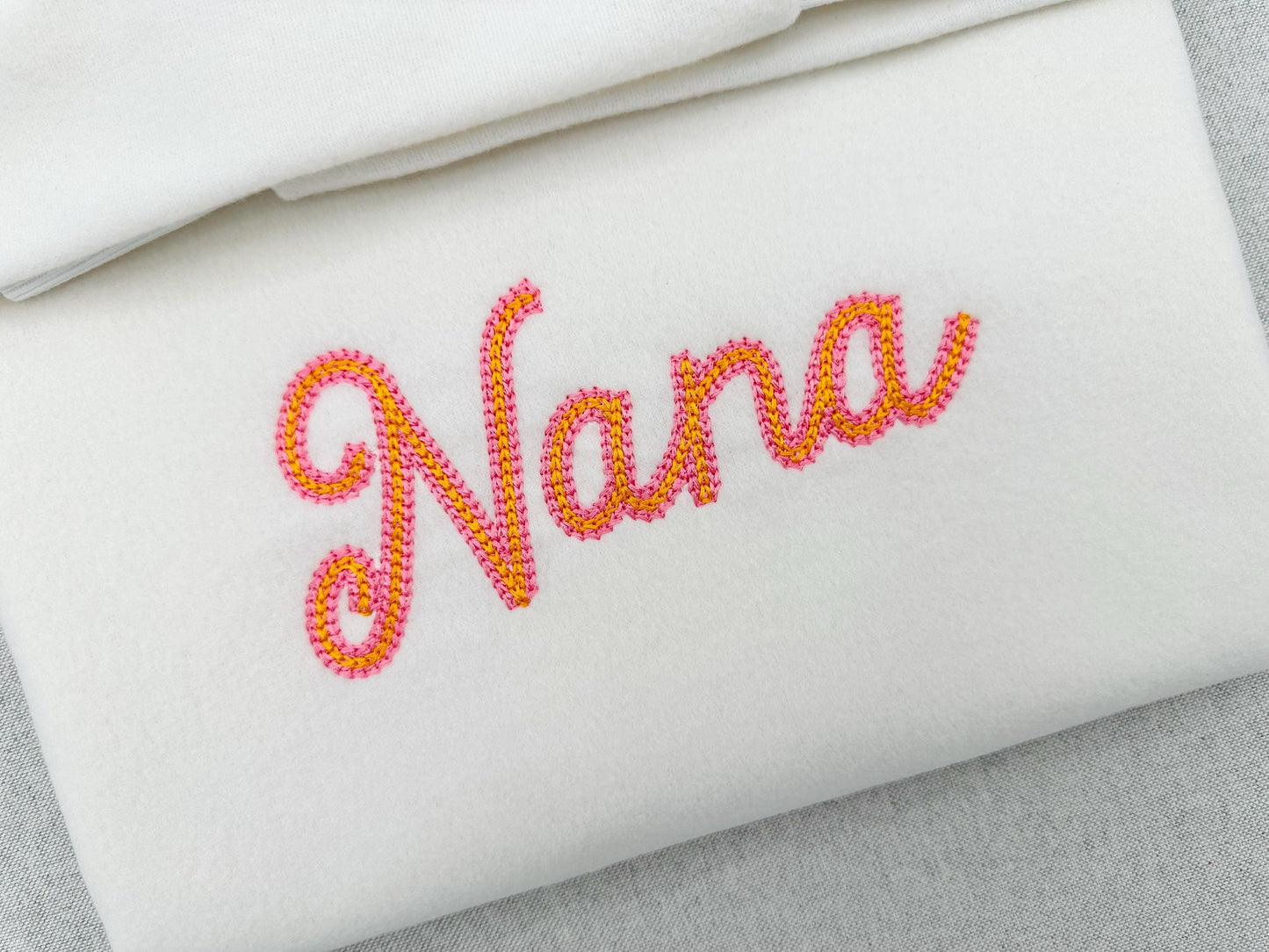 Double Chain Font Spun