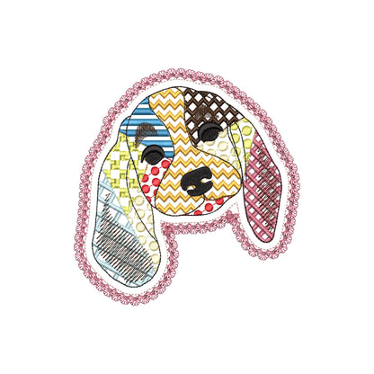 Basset Hound Patchwork