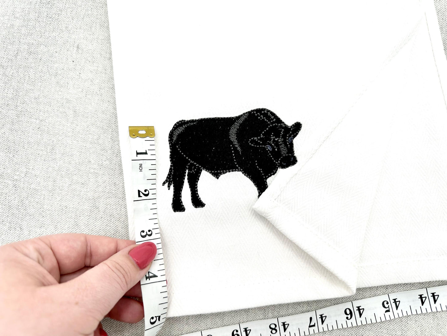 Playing Black Angus Bull