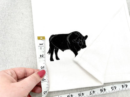 Playing Black Angus Bull