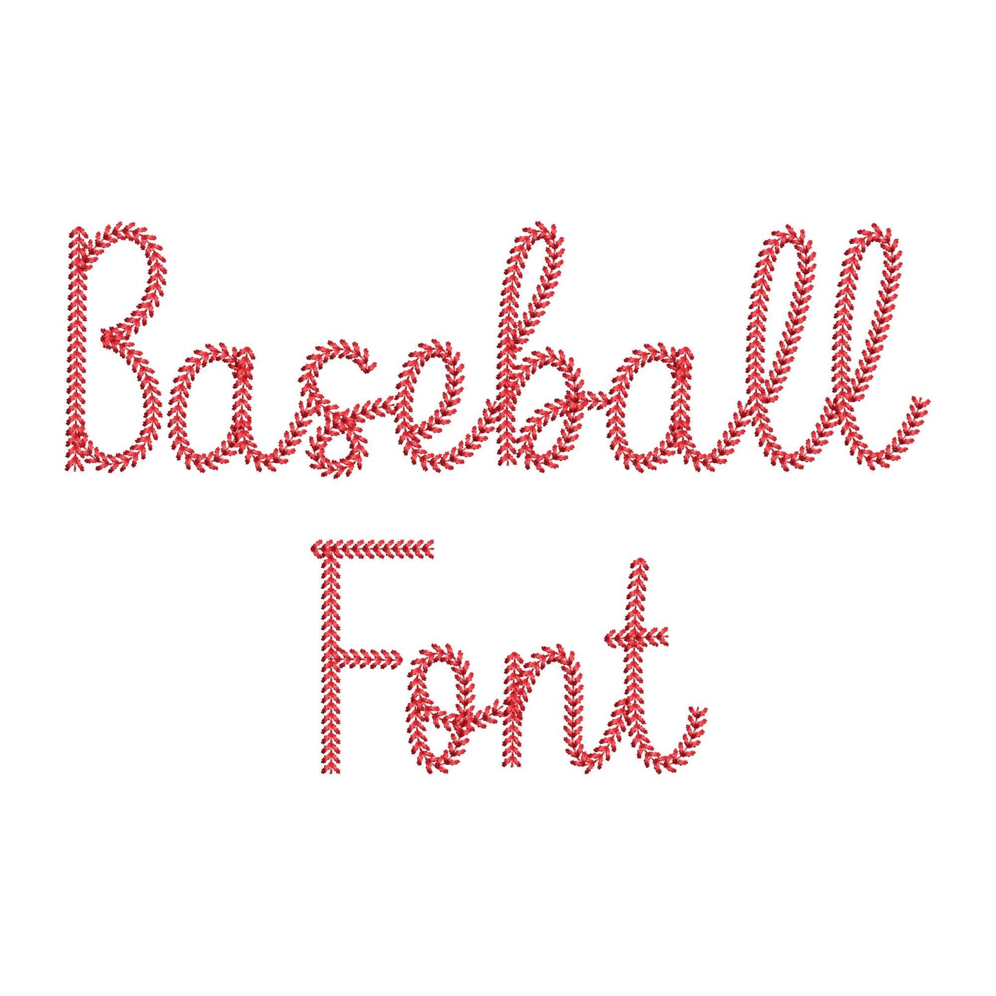 Handwritten Baseball Font