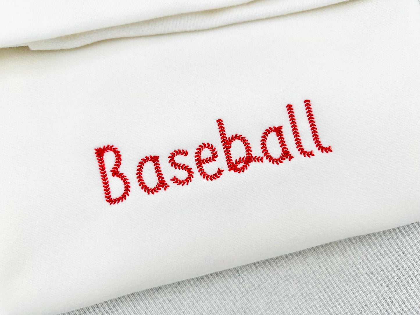 Baseball stitch Font Sunspun