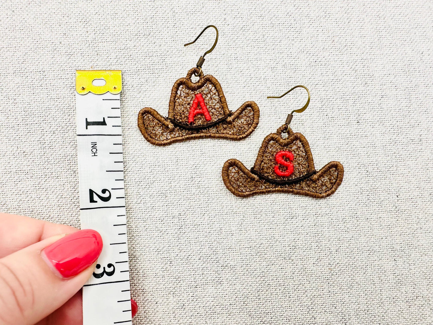 Cowboy Hat with Monogram FSL