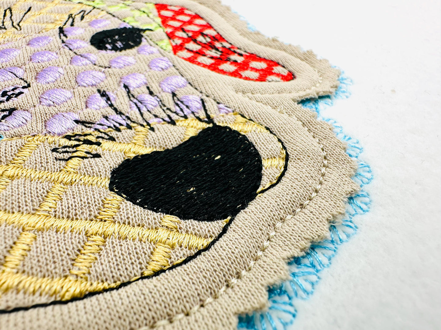 Dachshund Applique Patchwork