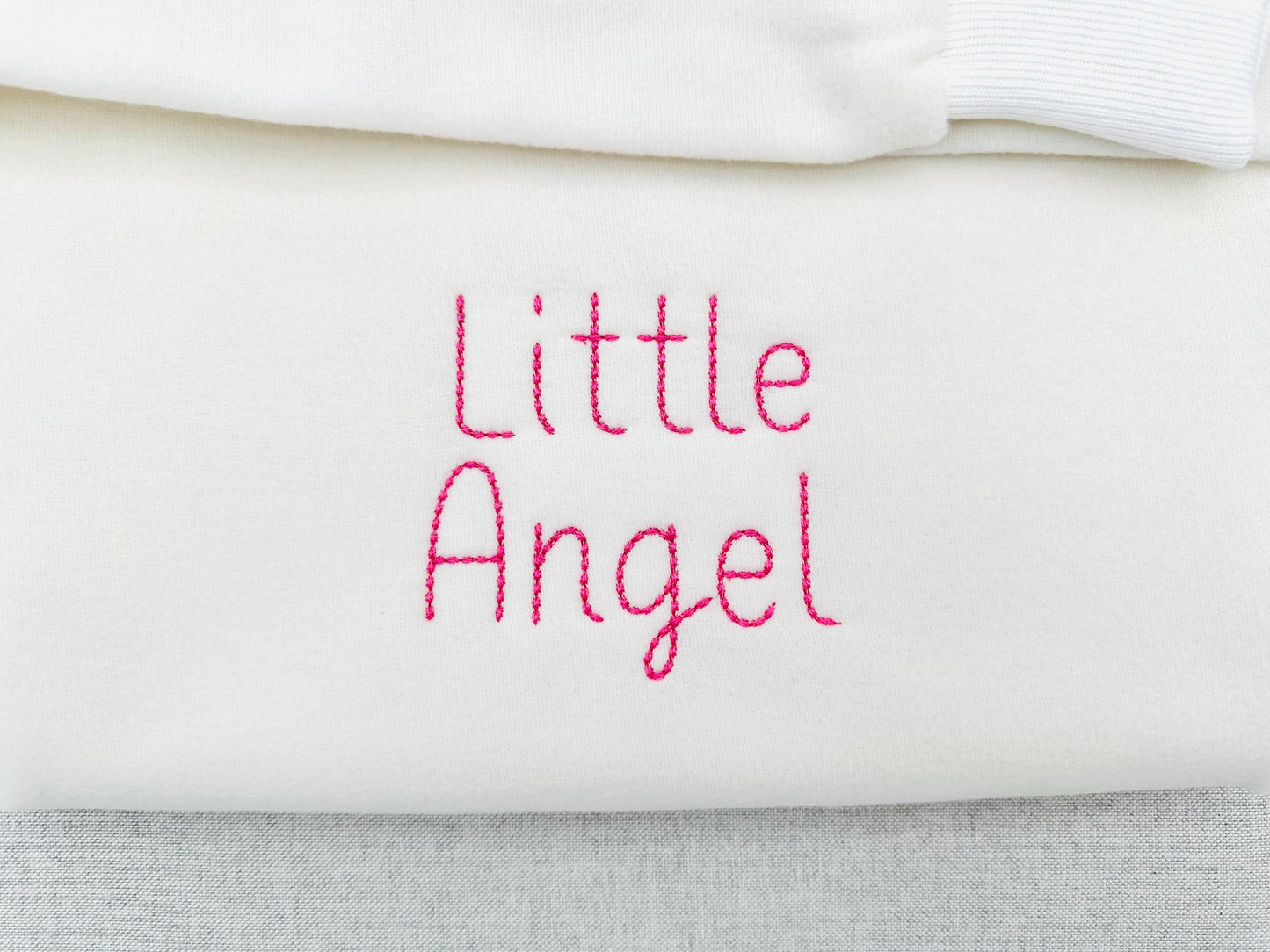 Hand stitch effect Font Sunspun