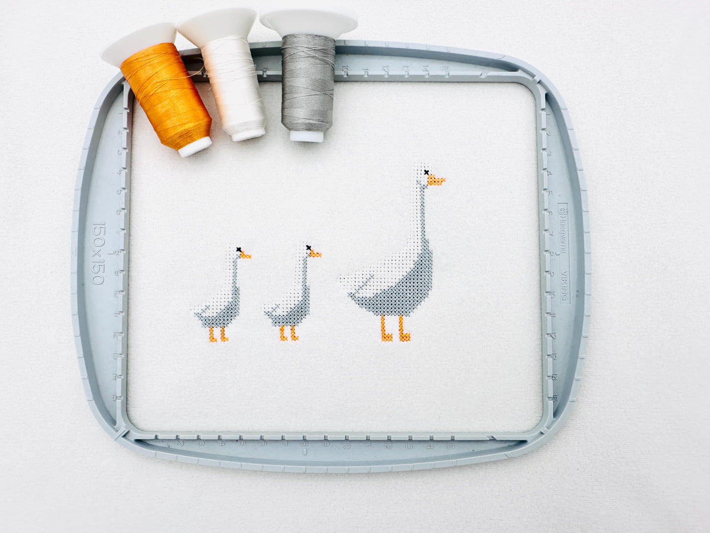 Cross stitch Goose