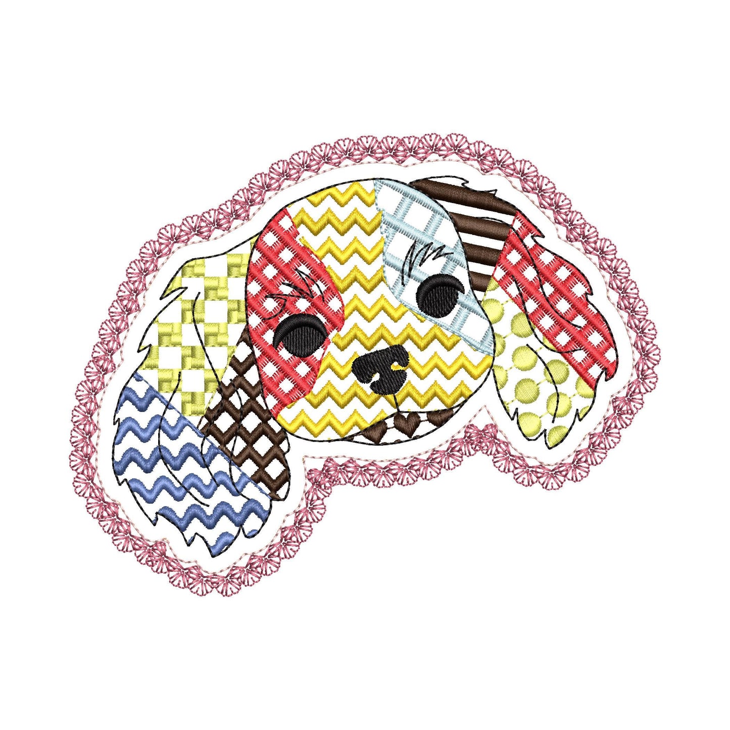 Cavalier King Charles Spaniel Patchwork