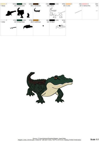 Cheeky Alligator Animal Thief