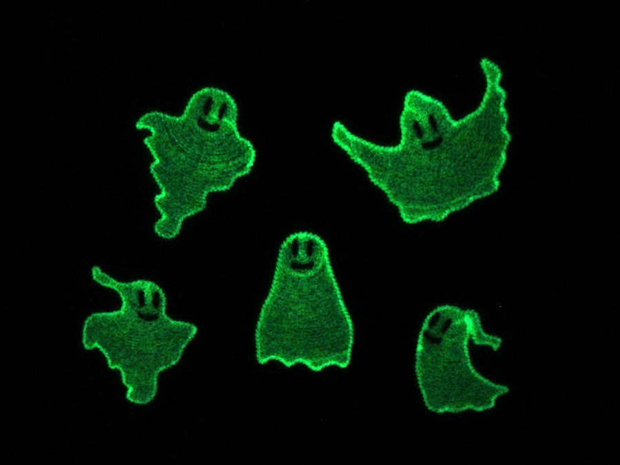 Magic Spooky Ghost Set Machine Embroidery 2" 3" 4" | PES DST JEF | Artapli