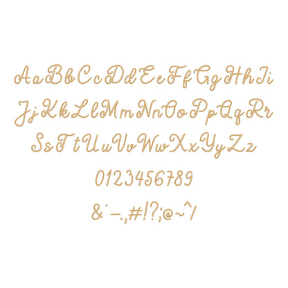 Extra Bold Chain Stitch Font