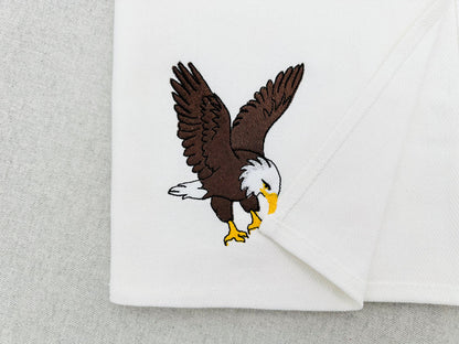 Flying Bald Eagle