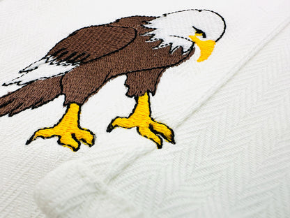 Naughty Playing Bald Eagle