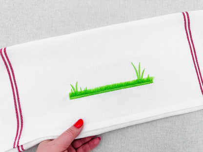 Fringed Fluffy Grass add-on for your design add chicken farm bird bunny egg animal machine embroidery designs